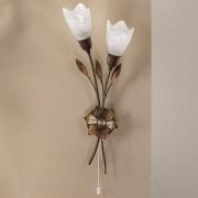 Wandlamp CAMPANA lange bloem links