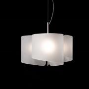 Fantastische hanglamp Papiro 3-lichts, gesatineerd