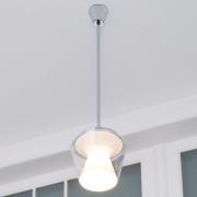 Led design hanglamp Annex met glazen kap