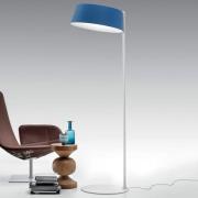 In azuurblauw ontworpen LED vloerlamp Oxygen_FL2