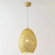 Hanglamp Cavalliere, goud, Ø 34 cm