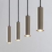 Lindby Joffrey hanglamp, 4-lamps, nikkel