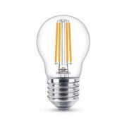 Philips Classic LED lamp E27 P45 6,5W 2700K helder