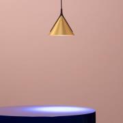 Axolight Jewel Mono hanglamp zwart-goud 2700K 38°