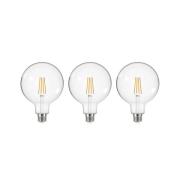 Arcchio LED lamp gloeidraad helder E27 G125 3,8W 2700K 806lm 3er