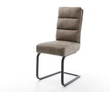 DELIFE Sledemodel Pela-Flex microvelours taupe vintage sledemodel vlak...