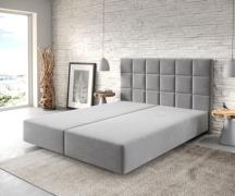 DELIFE Boxspring-frame Dream-Fine 160x200 microvezel grijs