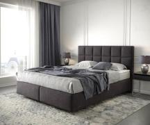 DELIFE Boxspringbed Dream-Fine 160x200 microvezel zwart