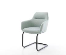 DELIFE Sledemodel Pejo-Flex stripes mint sledemodel rond zwart pocketv...