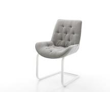 DELIFE Sledemodel Taimi-Flex zachte stof met structuur grijs sledemode...