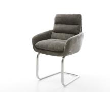 DELIFE Sledemodel Abelia-Flex met armleuning bouclé zacht mud sledemod...