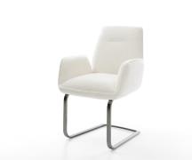 DELIFE Sledemodel Zoa-Flex bouclé zacht beige sledemodel vlak grafiet ...