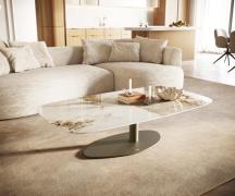 DELIFE Salontafel Edge Boot 140x80 cm keramiek Minas Melange Vibany Me...