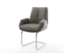 DELIFE Sledemodel Clea-Flex bouclé zacht mud sledemodel vlak roestvrij...