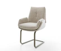 DELIFE Sledemodel Clea-Flex geweven stof beige sledemodel vlak afwerki...