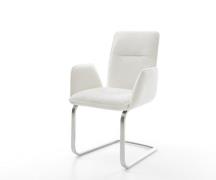 DELIFE Sledemodel Vinja-Flex bouclé zacht beige sledemodel vlak roestv...