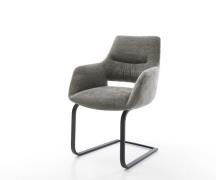 DELIFE Sledemodel Yago-Flex met armleuning bouclé zacht mud sledemodel...