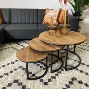 Salontafel set Jerrel | Set van drie