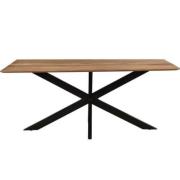 Eettafel Oslo Spider Acasia 160 cm