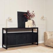 Dressoir Britt Black | 175 cm