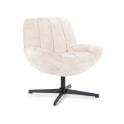 Fauteuil Derby | Draaibaar - beige