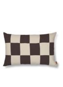 ferm LIVING Fold Patchwork kussenhoes van biologisch katoen 60 x 40 cm