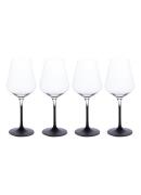 Villeroy & Boch Manufacture Rock rode wijnglas 47 cl set van 4