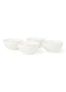 Tokyo Design Studio Nippon White kom 15 cm set van 4