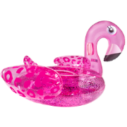 Opblaasbare Flamingo XXL Neon Panterprint