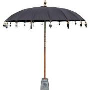 Bali parasol 180 cm zwart