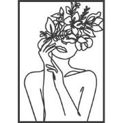 By WOOM -Framed A3 Flower girl