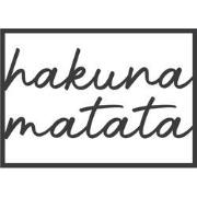 By WOOM -  Framed A4 Hakuna matata