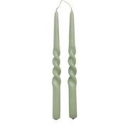 Rustik Lys - Dinerkaars Twist Dusty green