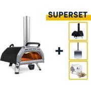 Ooni SUPERSET Karu 16 hout of houtskool gestookte pizzaoven