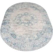 Vloerkleed Viola Blue - Ovaal 160 x 230 cm