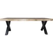 Eettafel Deks 180 cm - X-poot