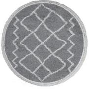 Vloerkleed Marrakesh Grey Rond ø200 cm