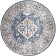 Vloerkleed Laria Blue 4 Rond - ø120 cm