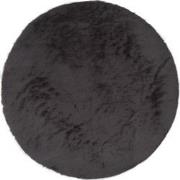 Vloerkleed Gentle Black 90 Rond ø200 cm