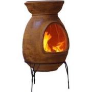 Sol-y-Yo Chimenea Mexicaanse terrashaard Barbecue XL (geel)