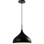 QUVIO Hanglamp rond zwart - QUV5129L-BLACK