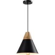 QUVIO Hanglamp langwerpig zwart - QUV5159L-BLACK