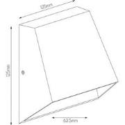 TRIUM v4.0 LED 5W IP54 zwart 3000K