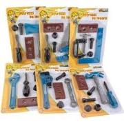 GEREEDSCHAP SET VOOR KINDEREN OP KAART (6 Stuks)