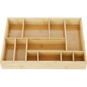 Decopatent® Bestekbak - Lade organizer - Besteklade - Bamboe - Hout - ...