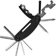 Decopatent® PRO Multitool Fiets gereedschap reparatieset - 12 delige -...