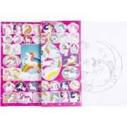 Decopatent® Uitdeelcadeaus 12 STUKS Unicorn / Eenhoorn A4 Kleurboekjes...