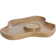 Light&living Kaarsenhouder 38,5x31x4 cm COJA hout naturel