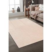 Tapijtenloods Samba Soft Fluffy Vloerkleed Laagpolig Beige- 120x170 CM