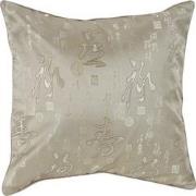 Fine Asianliving Chinese Kussen Kalligrafie Greige 45x45cm